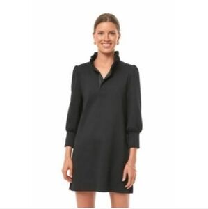Pomander Place Tuckernuck Black Charlotte Terry Shirt Dress XXXL 3XL